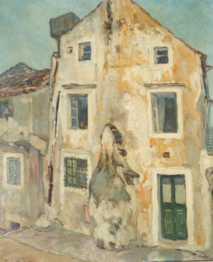 Oude huizen in Dubrovnik